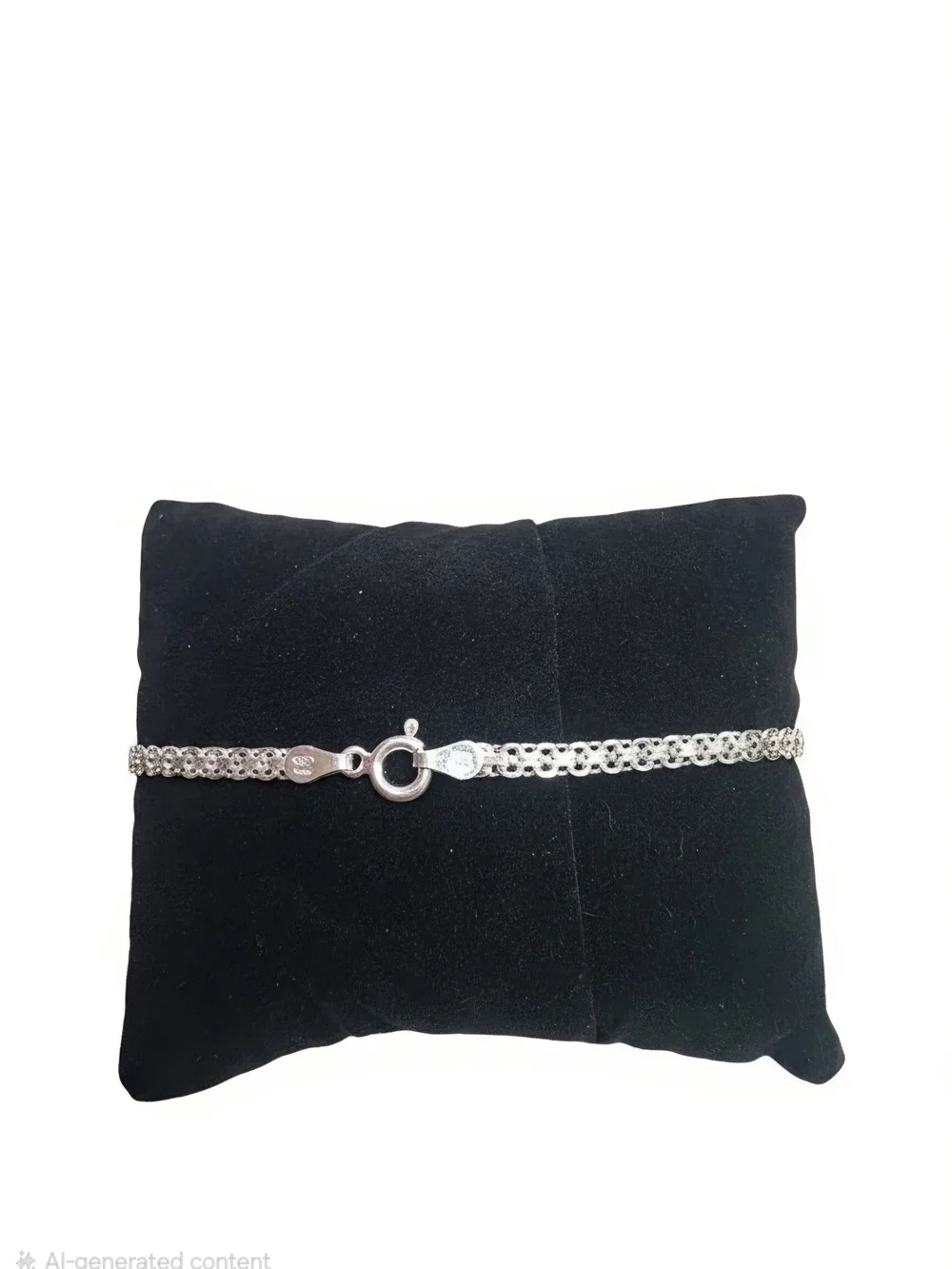 .925 Sterling Silver 7.5inch Unisex Link Bracelet
